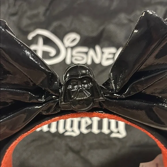 LOUNGEFLY DARTH VADER STAR WARS RULE THE GALAXY LIMITED EDITION EARS BY DISNEY 🖤 - Picture 5 of 5